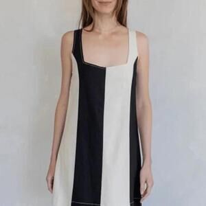 THINGS BETWEEN BLACK & WHITE CHELSEA DRESS